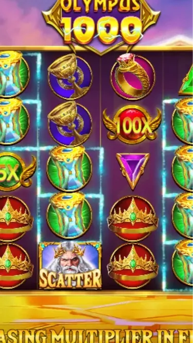 Gates of Olympus 1000 Screenshot