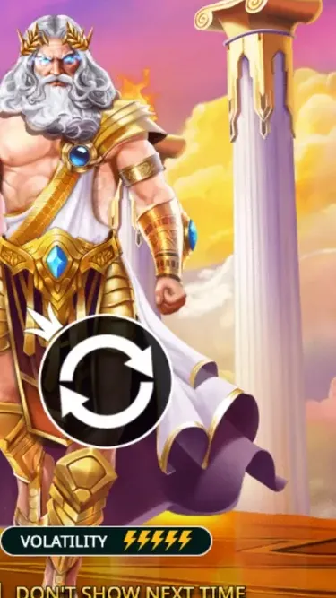 Gates of Olympus 1000 Screenshot